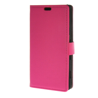 

MOONCASE Case for Sony Xperia Z4V Leather Wallet Flip Pouch Card with Kickstand Case Cover Hot pink