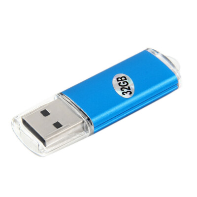 

32GB USB 2.0 Mini Large Capacity Thumb Memory Stick Pen Flash Drive Blue