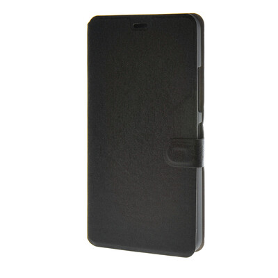 

MOONCASE Ultra thin matte surface Leather Wallet Flip Holster Pouch Stand Back Case Cover for Microsoft Lumia 640  Black