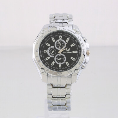 

Luxury Fashion Mens Stainless Steel Quartz Analog Hand Sport Wrist Watch