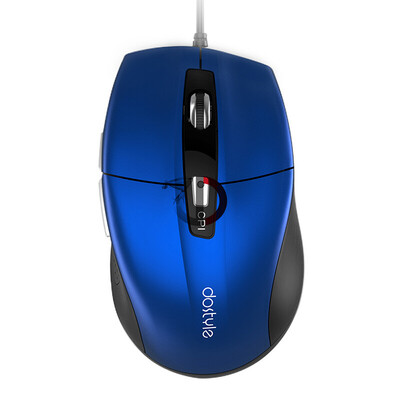 

dostyle MD101 игровой мыши игровой мыши третьего уровня cpi переключатель сердца двусторонние клавиши поставляется с весом лазер синий цвет красочный