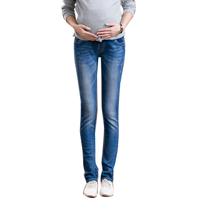 

Pregnant Women Jeans Adjustable Trousers Pencil Pants Skinny Denim Slim Leggings