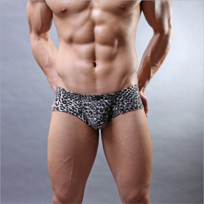 

Mens Leopard Sexy Low Waist Panties