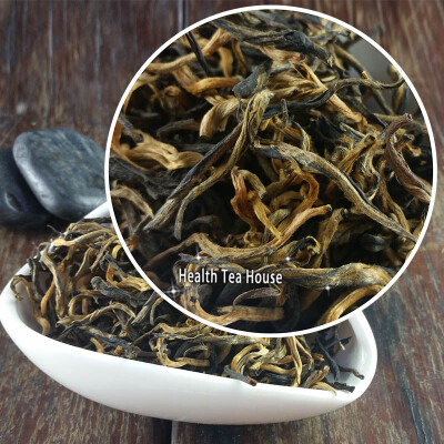 

Dian Hong China Yunnan Famous Organic Black Tea With Golden Buds premium quality tea