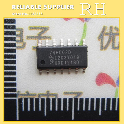 

1000pcs/lot 74HC02D 74HC02DR SOP14 NOR gate CMOS logic chips