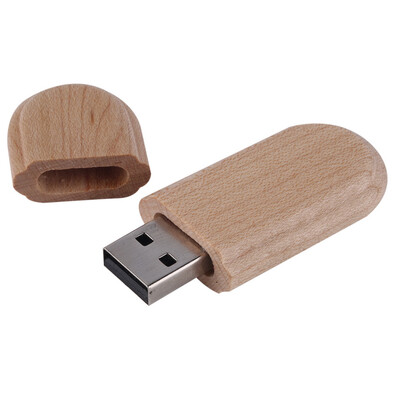 

New Wooden Box USB 2.0 Flash Memory Stick Pen Thumb Drive 8GB Burlywood