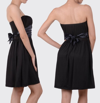 

Women's Sexy Club Strapless Mini Stretchy Short Cocktail Beach Tube Dress
