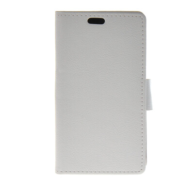 

MOONCASE Leather Side Flip Wallet Card Holder Stand Shell Pouch ЧЕХОЛ ДЛЯ Samsung Galaxy J1 White