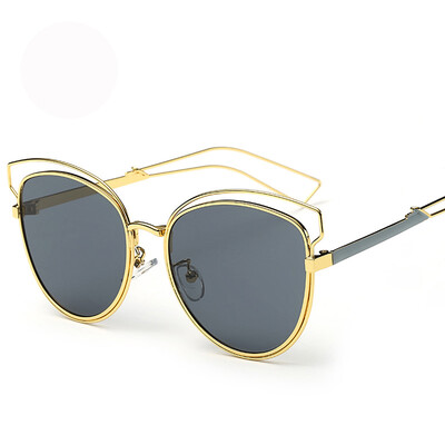 

FEIDU Vintage Oval Sunglasses Women Brand Designer Fashion Round Sun Glasses Cute Metal Frame Oculos De Sol Feminino UV400