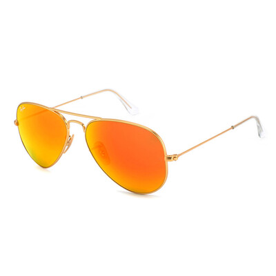 

Rayban Retro Aviator Женские солнцезащитные очки для мужчин Поляризованный объектив с ртутью Pialot Style Светоотражающий цвет 3025