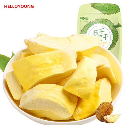 

C-TS027 Лиофилизированная золотая подушка Durian сухая 30 г сушеных фруктов хрустящие закусочные банки загружены