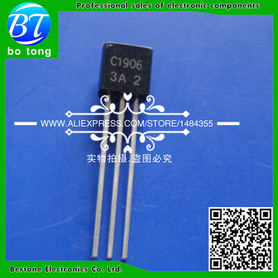 

(100pcs/lot ) 2SC1906 C1906 1906 Transistor TO-92
