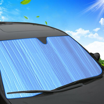 

Iron arm Astro Boy car sun shade four seasons universal increase thick front windshield summer car sun shade large silver