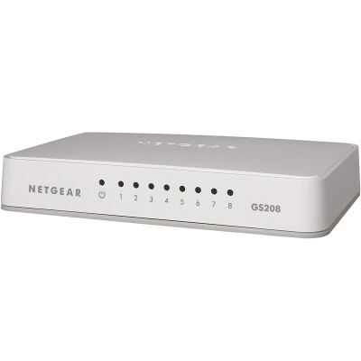 

US NETGEAR GS208 8-port 1000M Ethernet switch