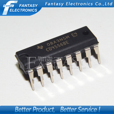

5PCS CD4556BE DIP16 CD4556 DIP new and original IC free shipping