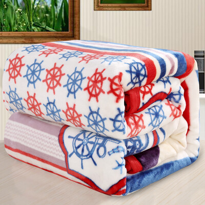 

Jiuzhou deer home textile mink felting blanket thick coral wool blanket nap blanket towel was flannel blanket rudder -15x2m
