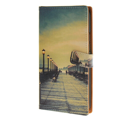 

MOONCASE чехол для HTC One M9 Pattern series Leather Flip Wallet Card Slot Stand Back Cover