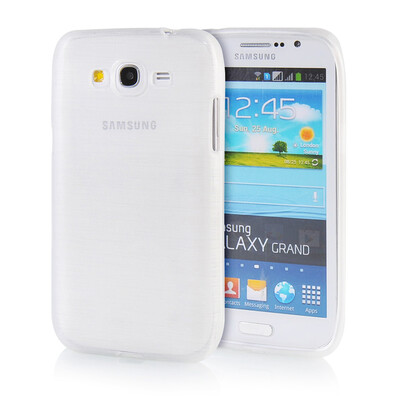 

MOONCASE Soft Flexible Silicone Gel TPU Skin Shell Back ЧЕХОЛ ДЛЯ Samsung Galaxy Grand Prime G530 White