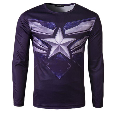 

Zogaa New Mens T-shirt Casual Dry Long Sleeve