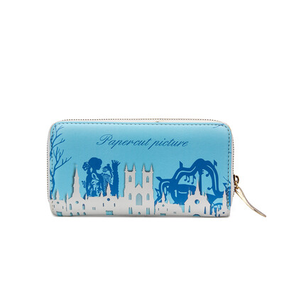 

Brand Design women leather purse women wallet PU leather fashion clutch bags long casual purse card holder