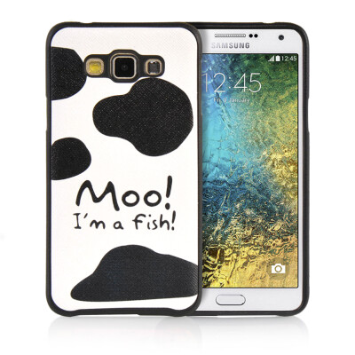 

MOONCASE Painted style Soft Flexible Silicone Gel TPU Skin Shell Back Case Cover for Samsung Galaxy E7