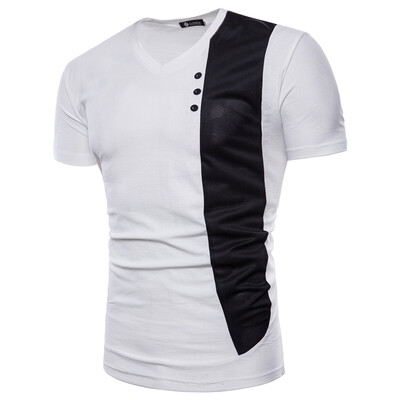 

Summer Mens Fashion Casual T Shirt Short Sleeve Pullover Tops