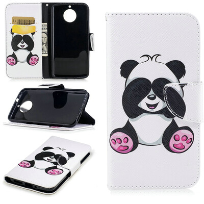 

BEFOSPEY Painting PU LeatherSoft TPU Card Slot Stand Wallet Case For Motorola Moto G5S 52"2017