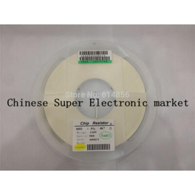 

5000PCS 0603 0R 0 ohm 5% smd resistor