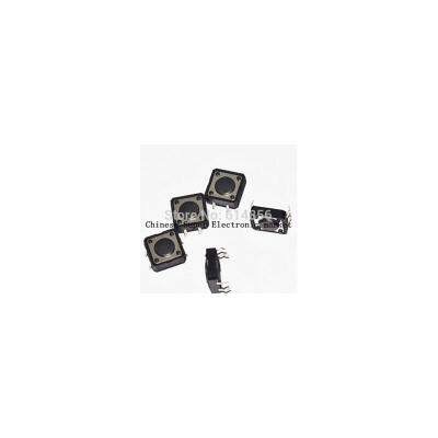 

10PCS DIP 4pins Tactile Push Button Switch 12X12X4.3 mm 12*12*4.3MM