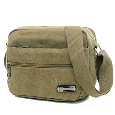 

D.jiani ™ Canvas shoulder messenger bag