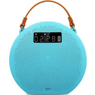 

MIFA M9 Lake Ice Blue APP Smart Wireless Bluetooth Speaker 40 Portable Mini Card Subwoofer Mobile Phone