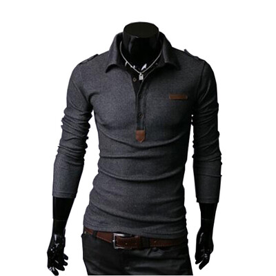 

Zogaa Men's Polo Shirt All-matching Slim Korean