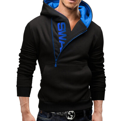 

Stylish Mens Slim Warm Hooded Sweatshirt Zipper Coat Jacket Outwear Sweater