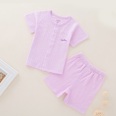 

Baby Clothes Summer Short Sleeve Boy Clothing Cotton Baby Girl Clothes Cool Soft Outfit Suit Infant T-shirt Pants Sets Pajamas