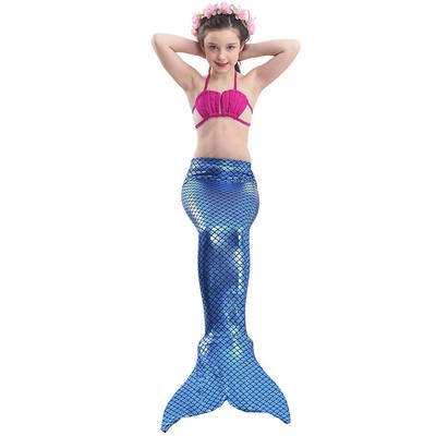 

Girl Kids Mermaid Tail Swimsuits Children Swimwear Girls Bikini Kids swimsuit for Girls Bikini