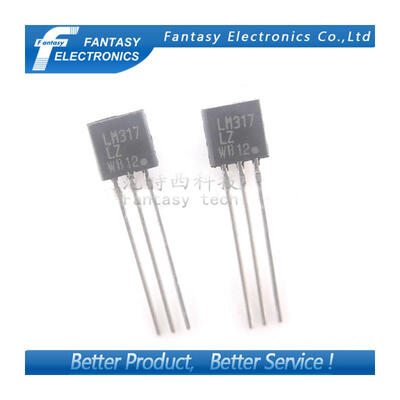 

100pcs LM317 TO92 LM317LZ Voltage Regulator 1.2V to 37V 100mA 0.1A TO-92 new and original free shipping
