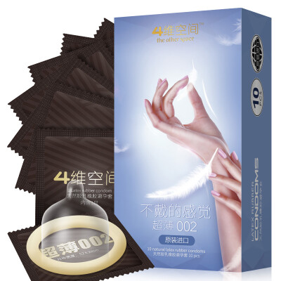 

Four-dimensional Condom Condom Thin 002 10 Pack Slim Adult Appeal Articles Men&39s Slim