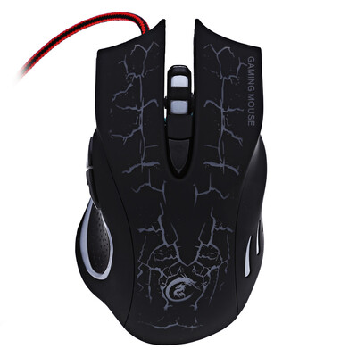 

Chinabrands owned A888 5500 DPI Professional USB Wired Optical 6-Key Gaming Mouse with Colorful Light