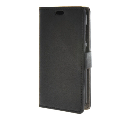 

MOONCASE Litch Skin Leather Card Slot Wallet Bracket Back чехол для Huawei Ascend Y520 Black