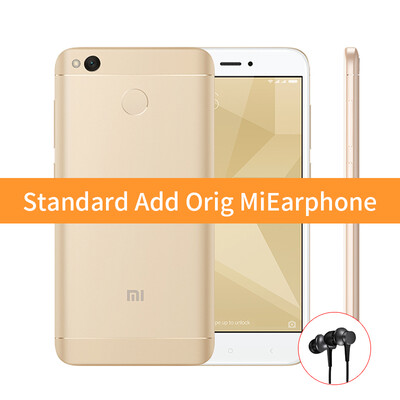 

Глобальная версия Оригинальный Xiaomi Redmi 4X 3GB 32GB Smartphone Snapdragon 435 Octa Core 5.0 "Дисплей 4G FDD LTE 4100mAh Отпеча