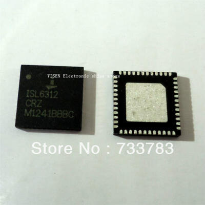 

5pcslot INTERSIL ISL6312CRZ ISL6312 QFN Four-Phase Buck PWM Controller