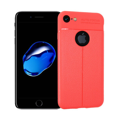 

Ultra Thin Shockproof Armor Cover for IPhone 7 Plus Case Leather Fiber Coque for IPhone 7 Cover Luxury Full Cover Thin TPU case