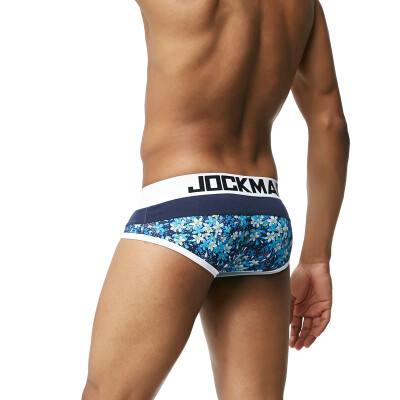 

JOCKMAIL mens underwear cotton stitching printing mens briefs cotton comfort sweat-absorbent briefs