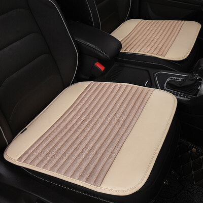 

Wufu Jinniu summer cushion car seat cushion ice silk breathable office chair computer chair cushion cool series elegant rice
