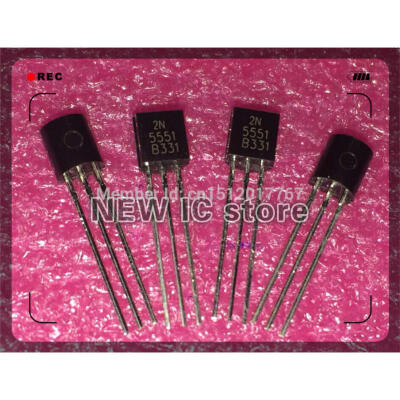 

1000pcs/lot 2N5551 TO92 TRANSISTOR NPN 100% new original Free Shipping