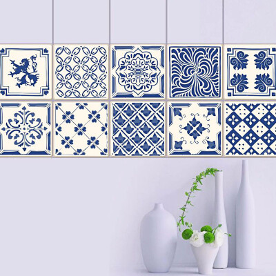 

Music decoration stickers Nordic stereo simulation tile stickers wall stickers square non-slip floor stickers bathroom bathroom kitchen waterproof oil-proof tile stickers L-QT002