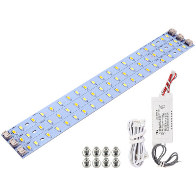 

Jingdong Supermarket] Foshan Lighting (FSL) LED light source transformation board ceiling lamp H tube energy saving lamp retrofit board rectangular patch 3 group third gear color 15W