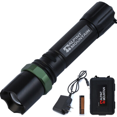 

Elmont ALPINT MOUNTAIN outdoor light flashlight rechargeable waterproof long-range rechargeable battery home M302