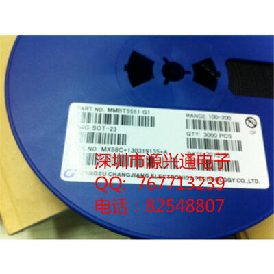 

Free Shipping 100 PCS original MMBT5551LT1G MMBT5551 SOT-23 2N5551 SMD NPN high-voltage transistor