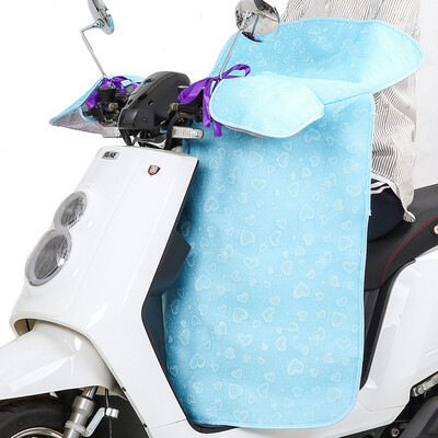 

Top Man Town Spring&summer anti-light rain water sunscreen electric car windshield gloves sunshade battery car wind blue